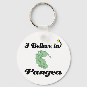 Jag tror på Pangea Nyckelring