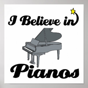 Jag tror på pianos poster