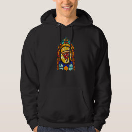 Jag tror på pizza hoodie
