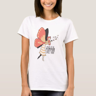 Jag tror på Pumpa Krydda Älvkonst Fantasi T Shirt