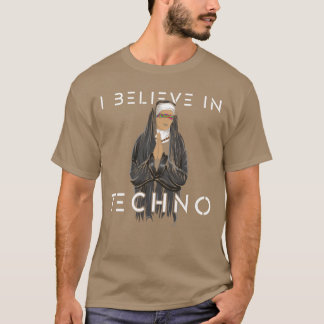 Jag tror på rolig teknik t shirt