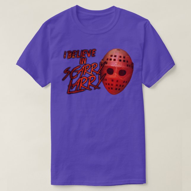 Jag tror på Scarry Larry T Shirt (Design framsida)
