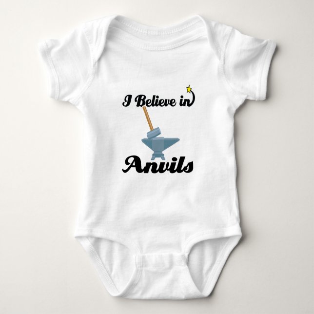 jag tror på städ tee shirt (Framsida)