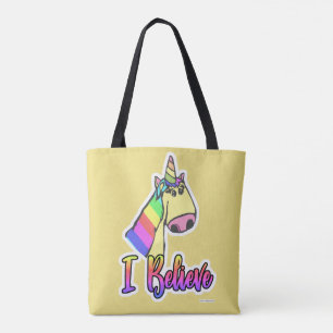 Jag tror på Tecknad Unicorns Tygkasse