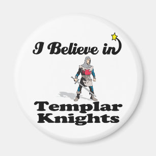 Jag tror på templära riddare magnet