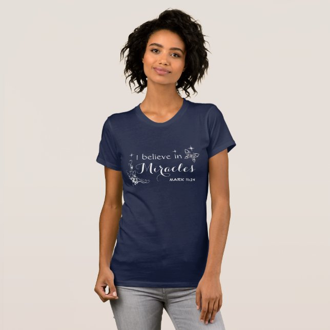 Jag tror på under t shirt (Hel framsida)