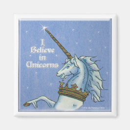 Jag tror på Unicorns Magnet