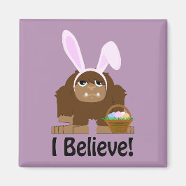 Jag tror! Påsk Bigfoot Magnet