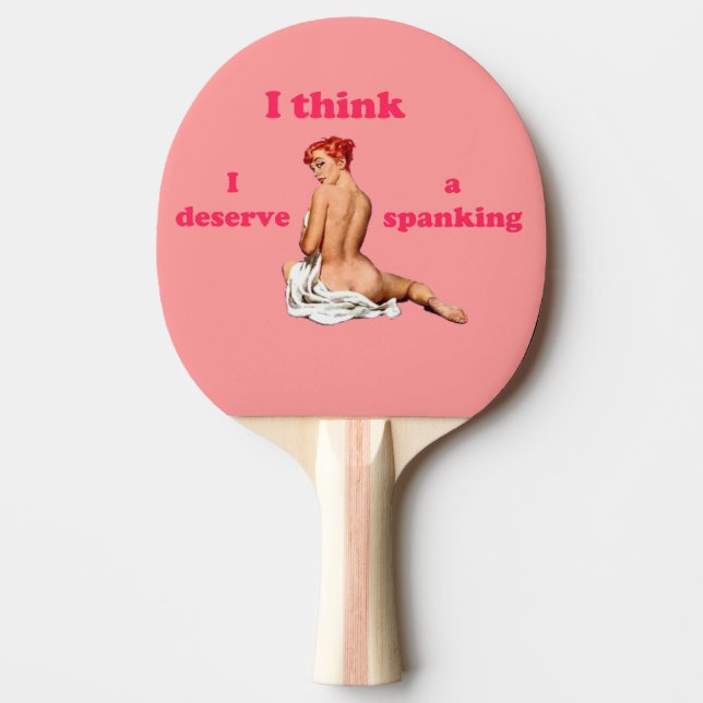 Jag tror pingisracket (Framsidan)
