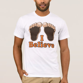 Jag tror skjortan för Bigfoot utslagsplats T T-shirt