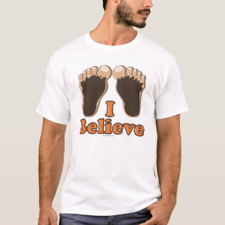Jag tror skjortan för Bigfoot utslagsplats T T-shirt
