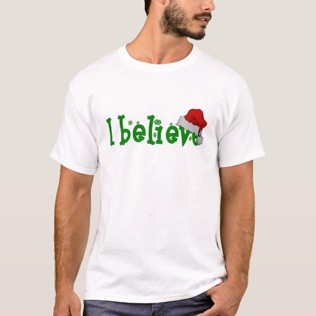 Jag tror tee shirt (Framsida)