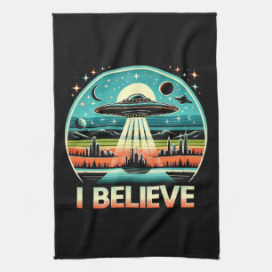 Jag tror - UFO Kökshandduk