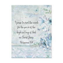 Jag trycker mot Mark Philippians Bible Verse