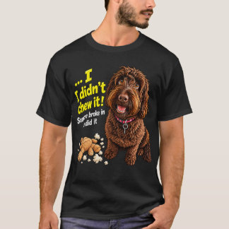 Jag tuggade det inte Rolig Hund Mugg T Shirt