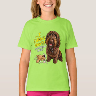 Jag tuggade det inte Rolig Hund Mugg T Shirt