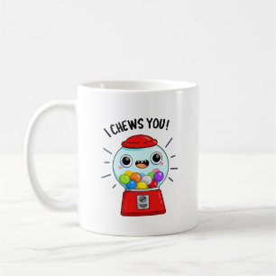 Jag tuggar dig på Gumball Maskin Pun Kaffemugg