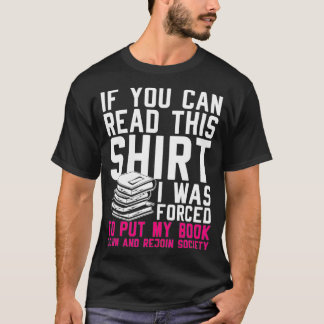 Jag tvingades lägga ner Bok och ta tillbaka Societ T Shirt