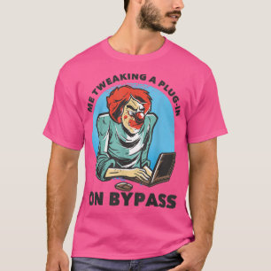 Jag twittrar in ett plugin-program på Bypass Funny T Shirt