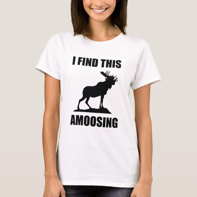 Jag tycker att det är en motsättning t shirt (Framsida)