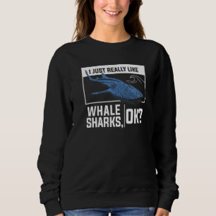 Jag Tycker Bara Verkligen Om Valhajar Ok Marinbiol T Shirt