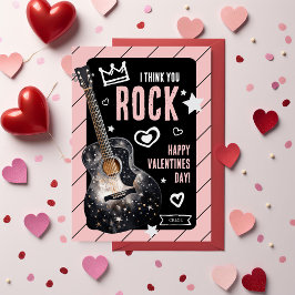 Jag tycker du är grym Kids Valentines Julkort