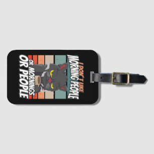 Jag tycker inte om morgonfolk eller morgondagen el bagagebricka