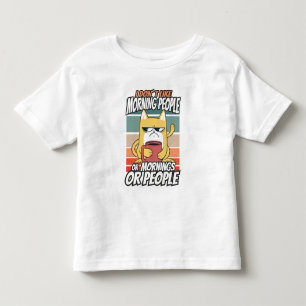 Jag tycker inte om morgonfolk eller morgondagen el t shirt