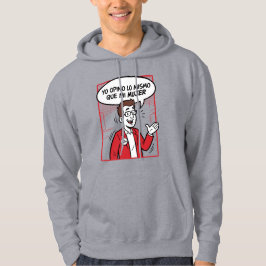 Jag tycker likadant hoodie
