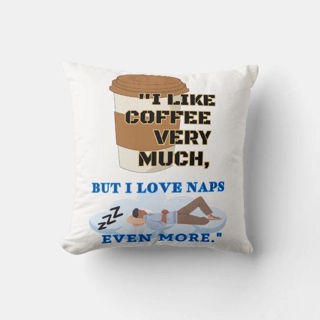 JAG TYCKER MYCKET KOFFET KUDDE (Framsida)