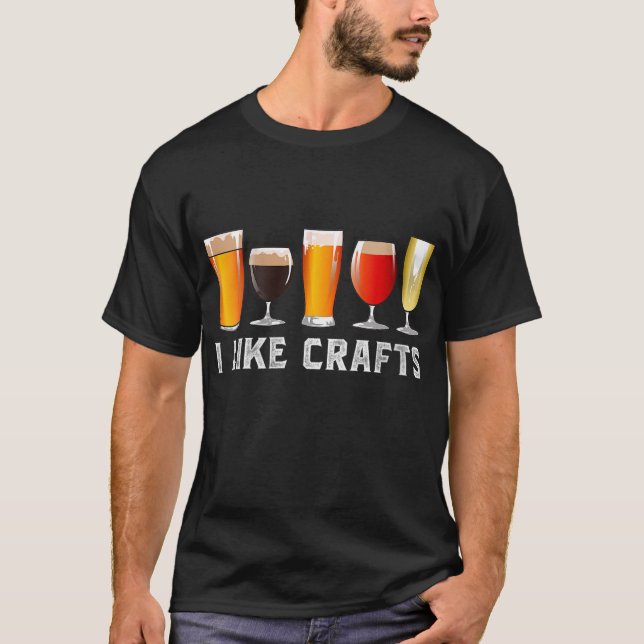 Jag tycker om att göra krukkruksaker... t shirt (Framsida)