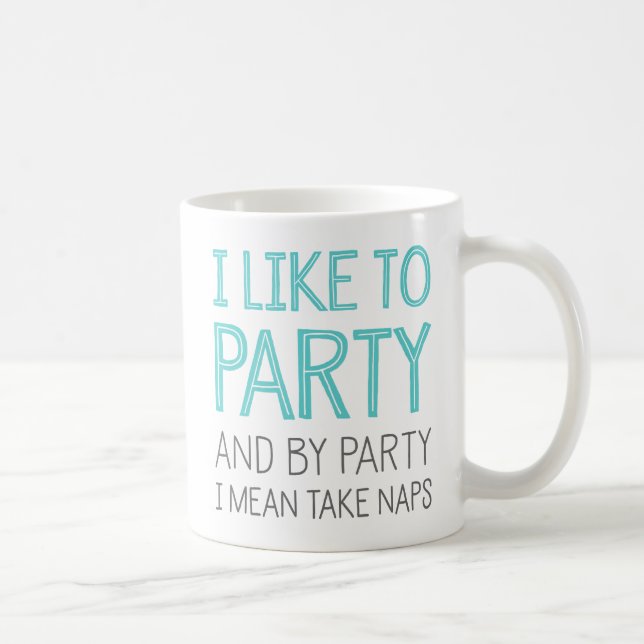 Jag tycker om att Party och Party I-Elaket ska ta  Kaffemugg (Höger)