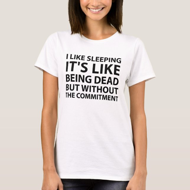 Jag tycker om att skjuta T-Shirt (Framsida)