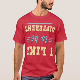 Jag tycker om att vara annorlunda Lusj T Shirt