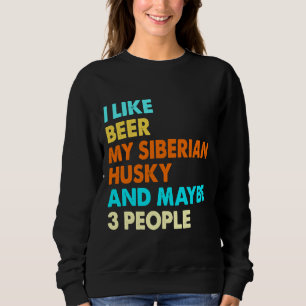 Jag tycker om att vara min Siberian husky och kans T Shirt