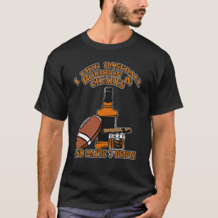Jag tycker om basket Bourbon och cigarrer och kans T Shirt