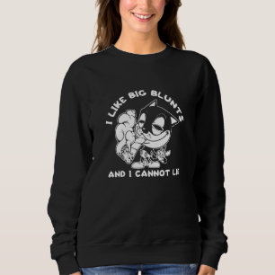 Jag tycker om Big Blunts och kan inte Ljuga Cat St T Shirt