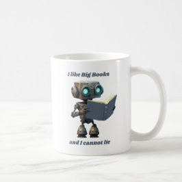 Jag tycker om Big Bokar och jag kan inte Ljuga. Kaffemugg