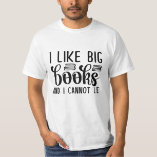 Jag tycker om Big Bokar och kan inte Ljuga T Shirt