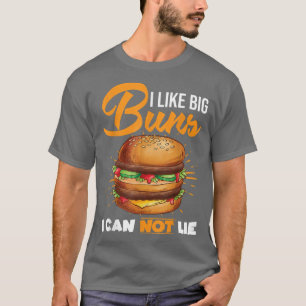 Jag tycker om Big Bunde och kan inte Ljuga Burger T Shirt