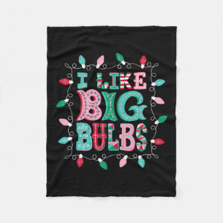 Jag tycker om Big Lökar jul-matchningsfamiljen Lju Fleecefilt