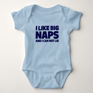 Jag tycker om Big Naps och kan inte Ljuga T Shirt