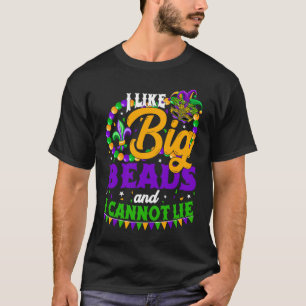 Jag tycker om Big Pärlor och jag kan inte Ljuga Fe T Shirt
