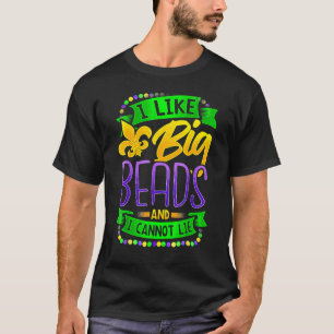 Jag tycker om Big Pärlor och jag kan inte Ljuga FU T Shirt