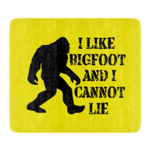 Jag tycker om Bigfoot och kan inte Ljuga