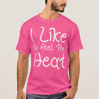 Jag tycker om den heta krydda maten Älskare Chili T Shirt