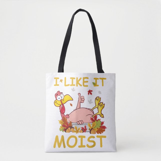 Jag tycker om det fuktiga Turkiet som middagsljus  Tygkasse (Framsida)