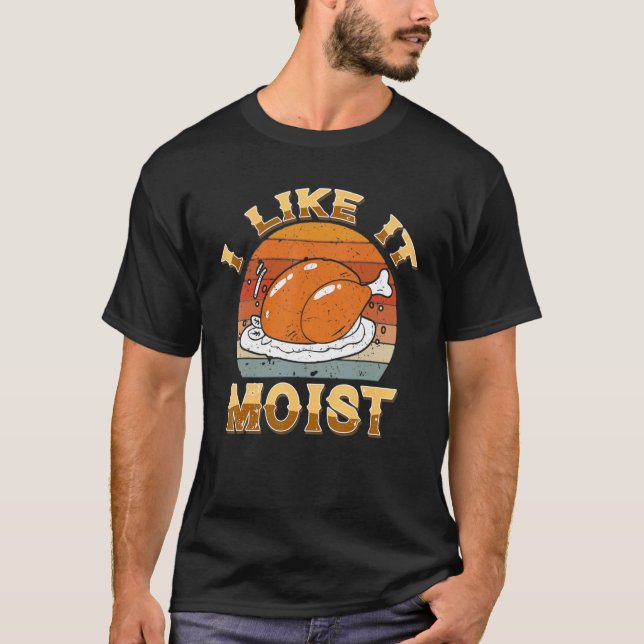 Jag tycker om det mosta Happy thanksgiving Turkiet T Shirt (Framsida)