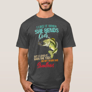 Jag tycker om det när hon böjer sig över men Kärle T Shirt