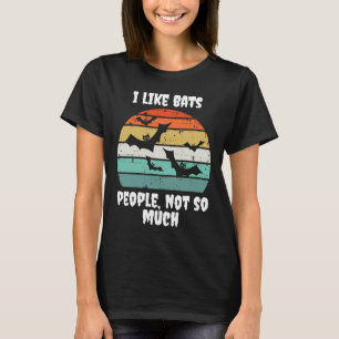 Jag tycker om Fladdermöss, inte så mycket Himlar K T Shirt